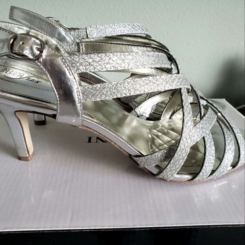 Alfani silver shoes